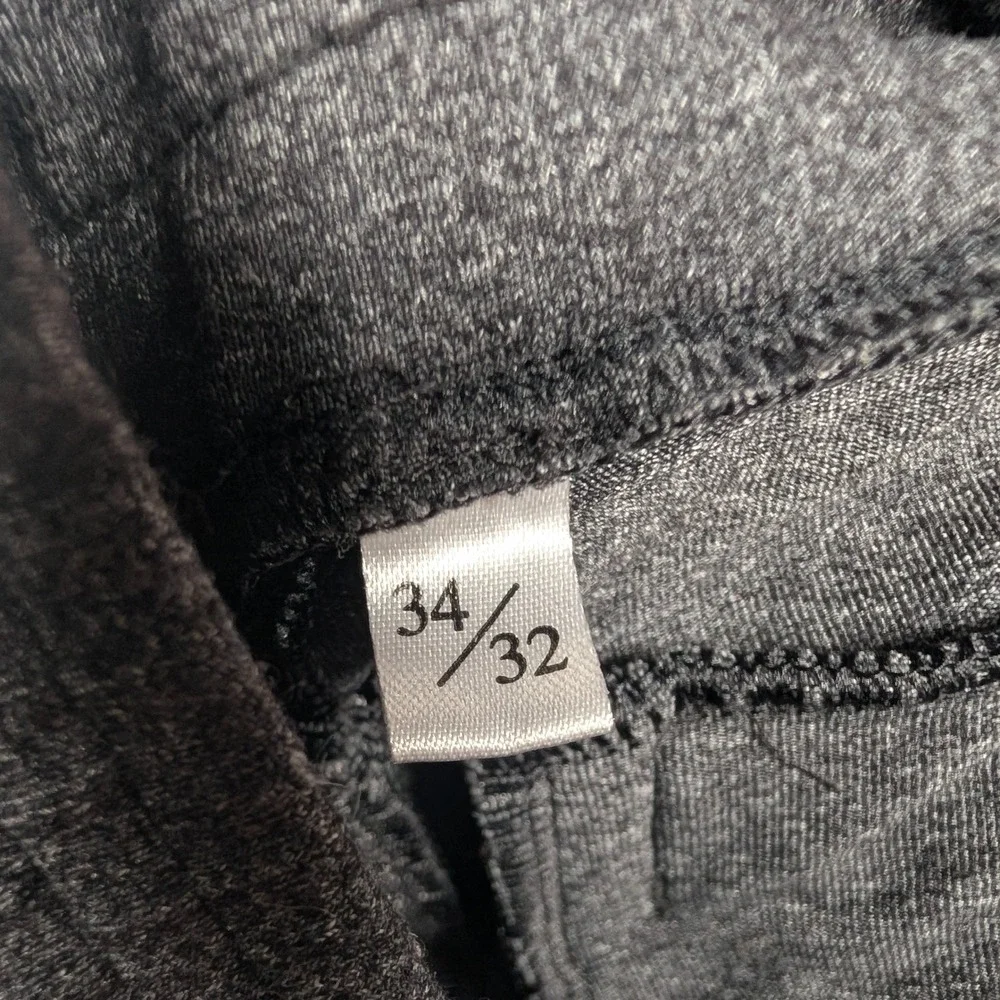 Public Rec All Day Every Day Pant Mens 34/32 Charcoal Heather Tapered Athleisure